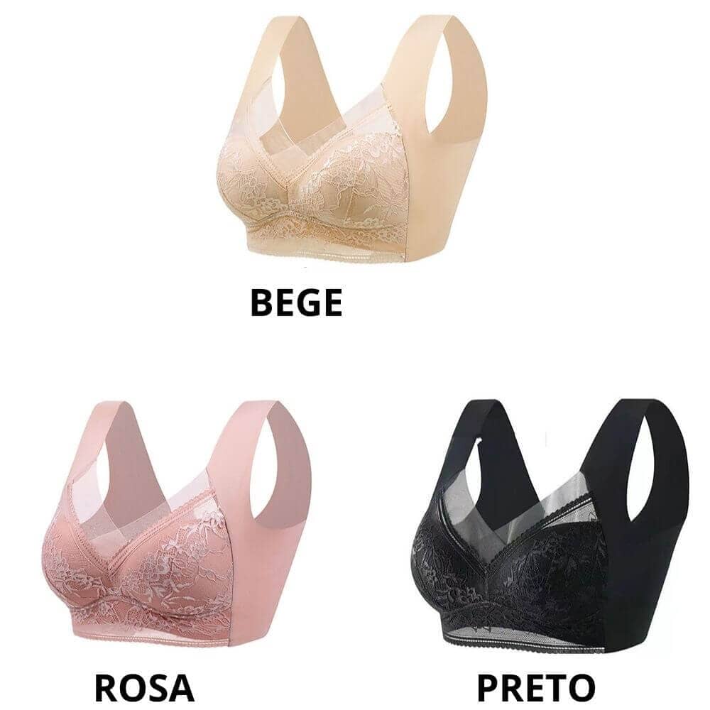 Kit 3 unidades Sutiã Helena em renda - BLACK FRIDAY - imagem 6