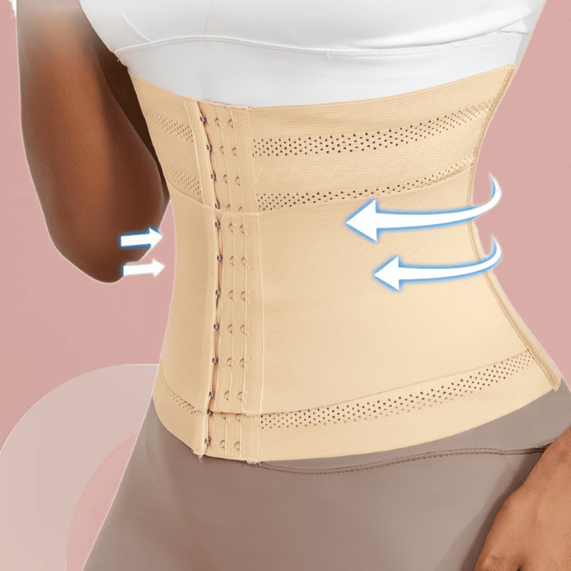 Cinta Modeladora NoriShape™ – Dupla Compressão para uma Cintura Mais Definida