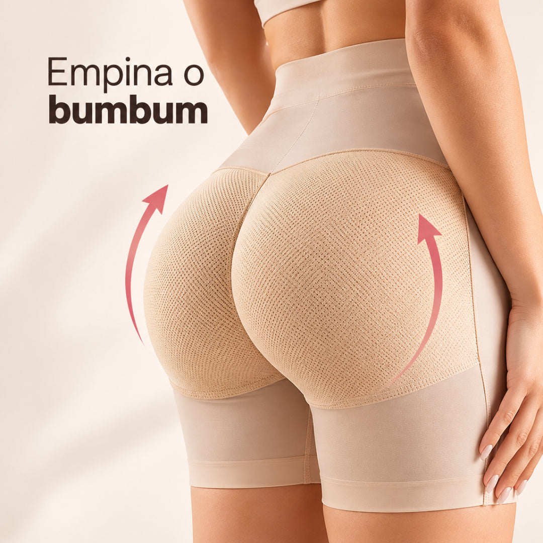 Calcinha Short  EmpFit™ - Com Enchimento no Bumbum Modela Aumenta e empina Bumbum