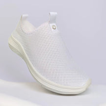 Tênis Ortopédico Feminino ComfortShine™ Calce Fácil Sem Cadarço com Strass - imagem 8