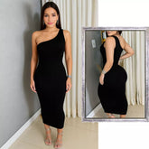 Vestido Capri Midi Mula Manca Elegance vista frontal