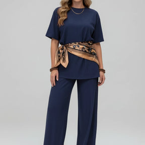 Conjunto Elegance™ Pantalona com Blusa Manga Curta - imagem 8