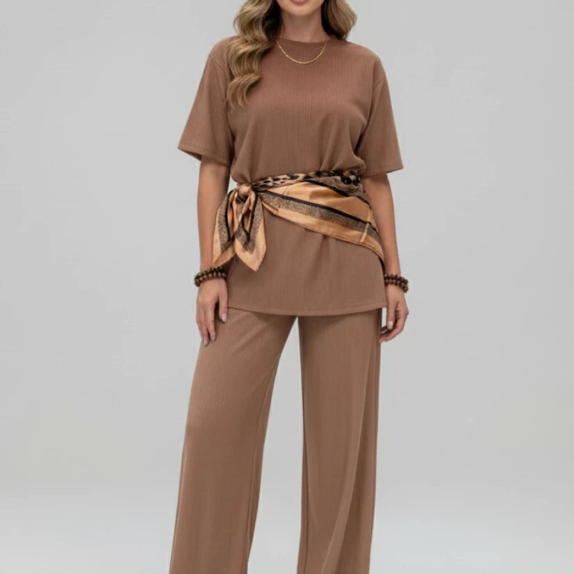 Tabela de Tamanhos Conjunto Elegance™ Pantalona com Blusa Manga Curta