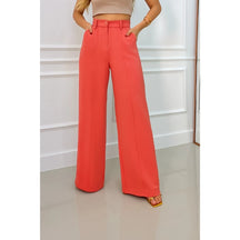 Calça Wide Leg Pantalona Duna Cintura Estruturada - imagem 26