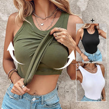 Kit 3 Regatas Femininas com Sutiã Embutido - imagem 12