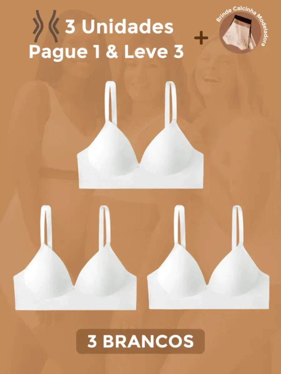 Sutiã Modelador Libelle (Compre 1 & Leve 3) - Máxima sustentação e conforto - imagem 17