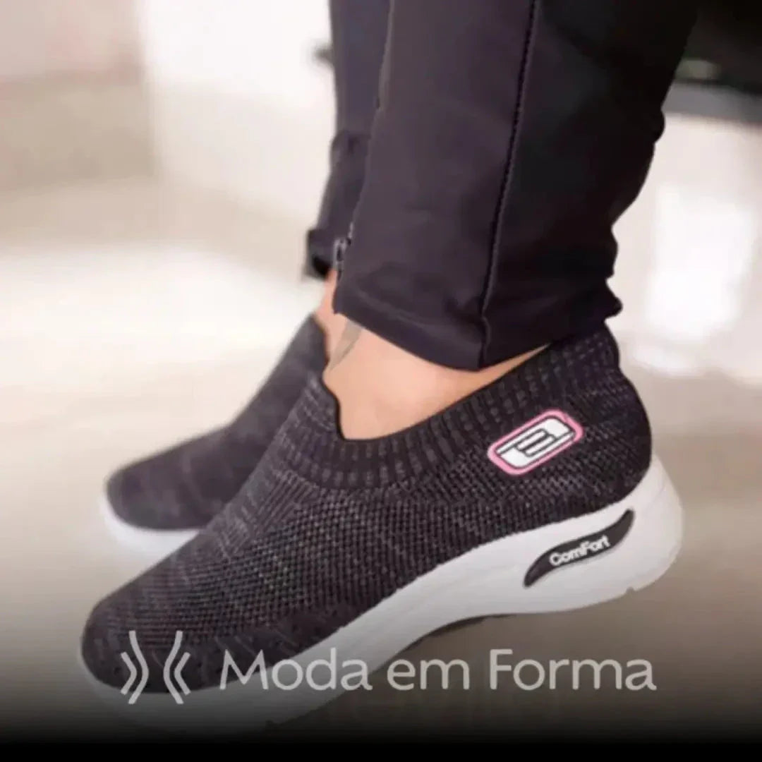Tabela de Tamanhos Tênis Ortopédico Feminino - Comfort Sneakers
